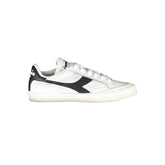Diadora White Fabric Sneaker